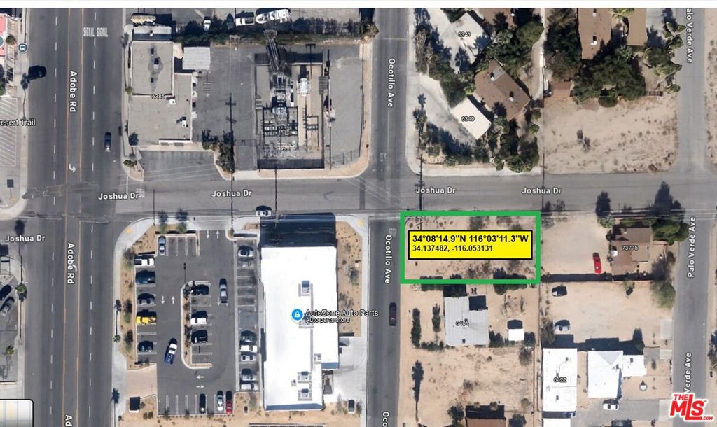 0 Ocotillo Avenue, Twentynine Palms, CA 92277 — photo 1