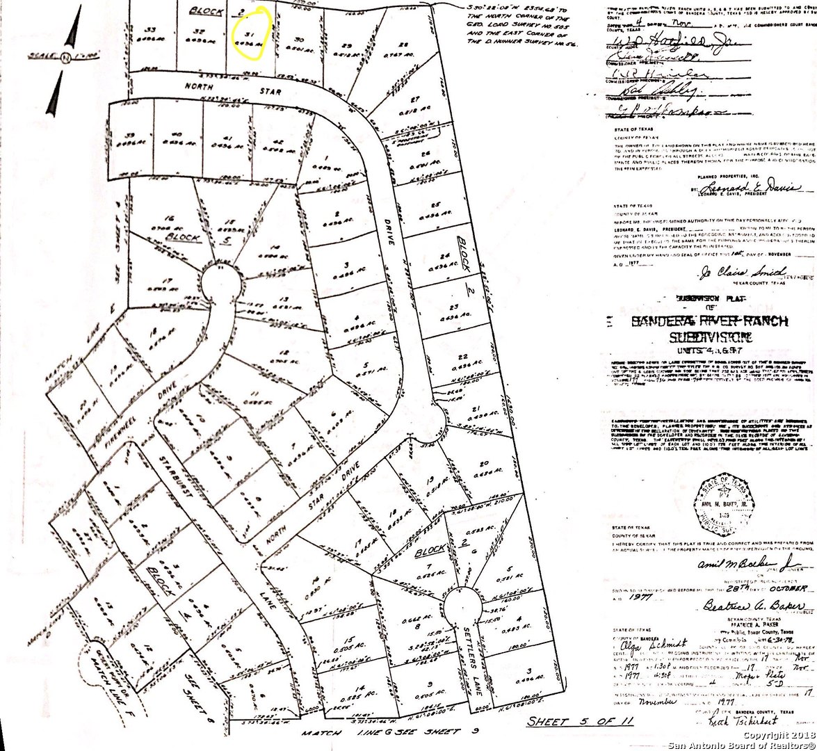 LOT 31 NORTH STAR, Bandera, TX 78003 — photo 1