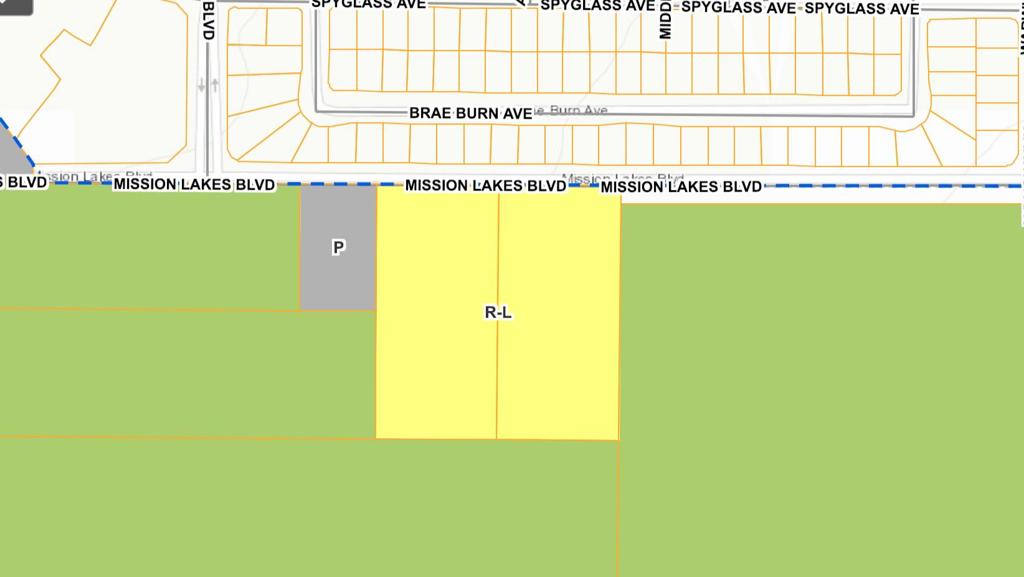 5 Acres Mission Lakes Blvd