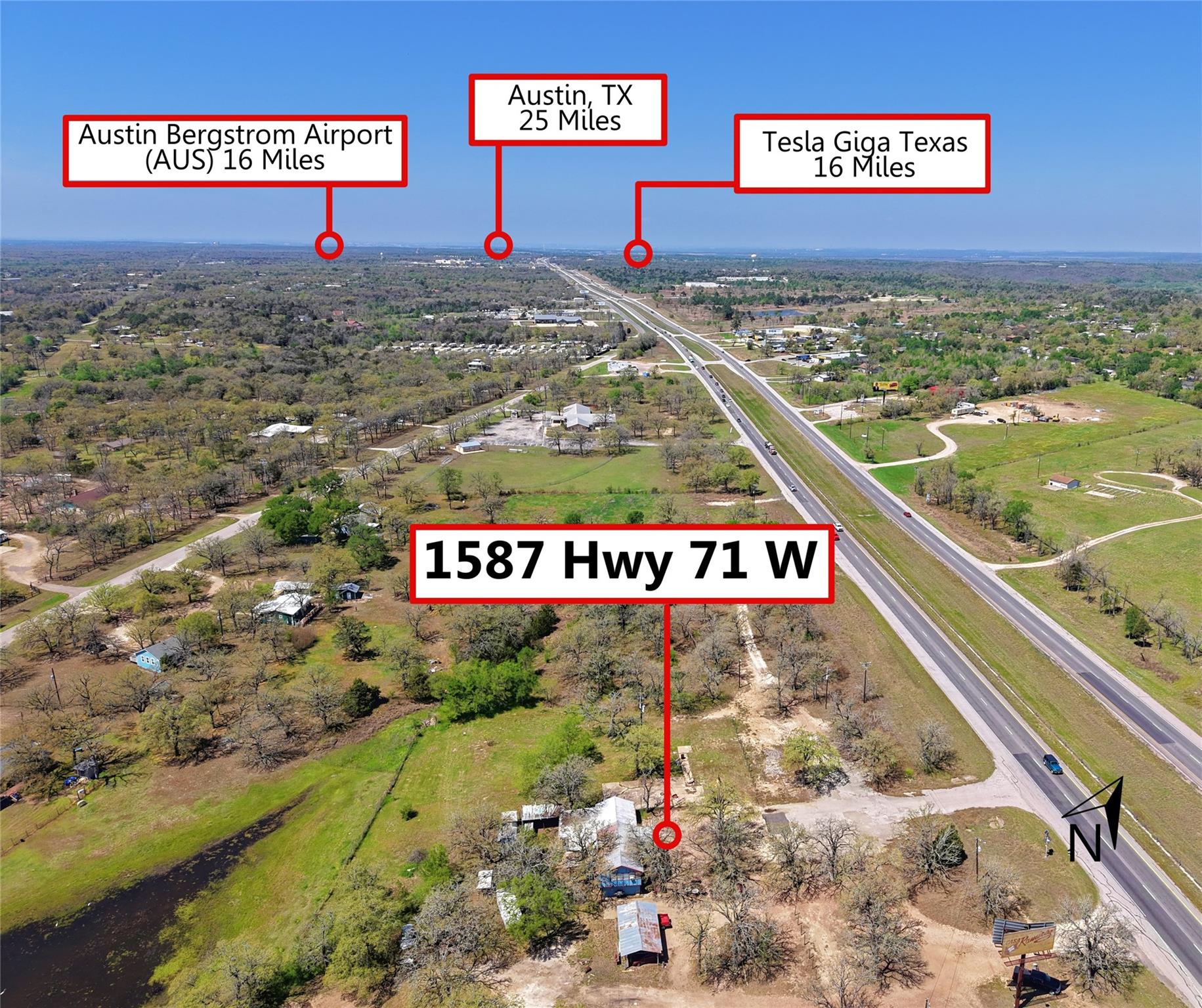 1587  State Highway 71 None W #A