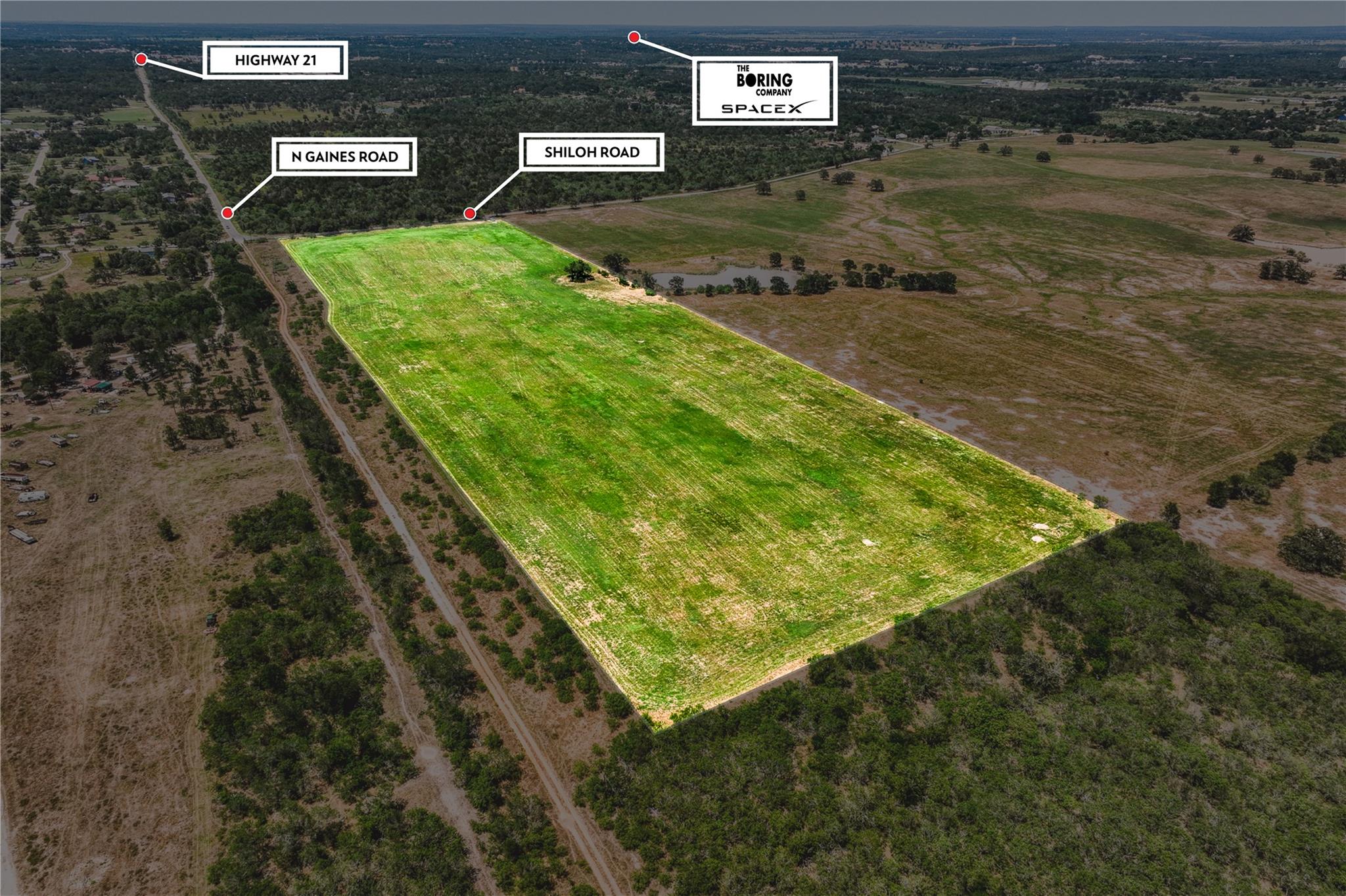 TBD (27 Acres)  Shiloh Rd, Bastrop, TX 78602 — photo 1
