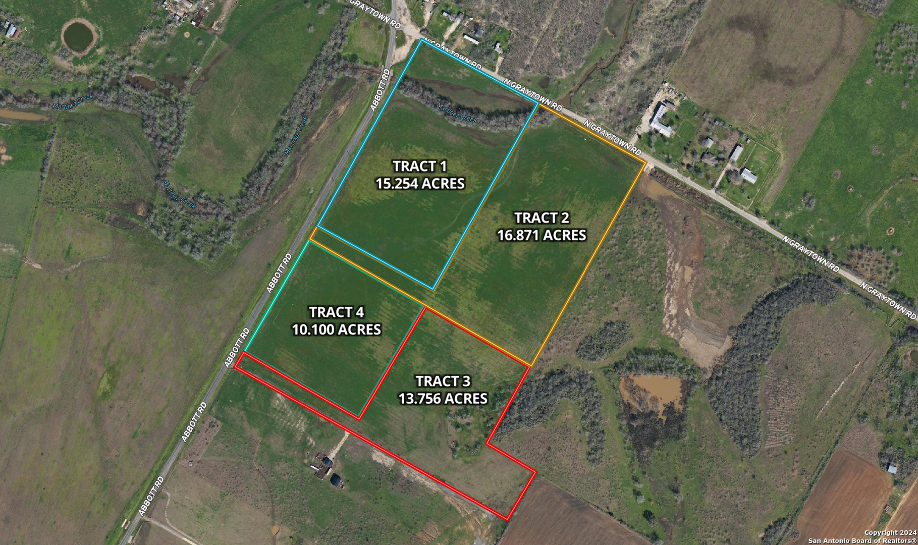 TRACT 4 N ABBOTT RD, St Hedwig, TX 78152 — photo 1