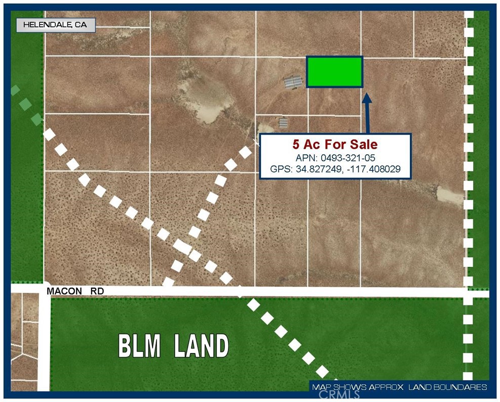 0 5 Ac Near Macon Rd, Helendale, CA 92342 — photo 1