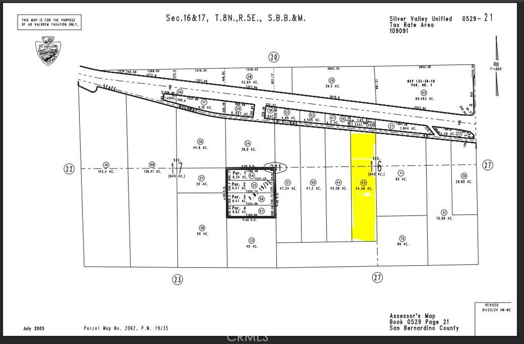 0 National Trails Parcel #0529-211-45 Highway, Newberry Springs, CA 92365 — photo 1