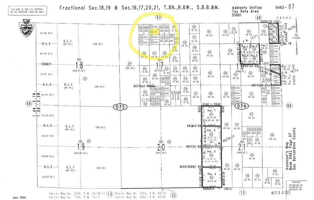 0 Buckthorne Cyn Rd #8, Adelanto, CA 92301 — photo 1