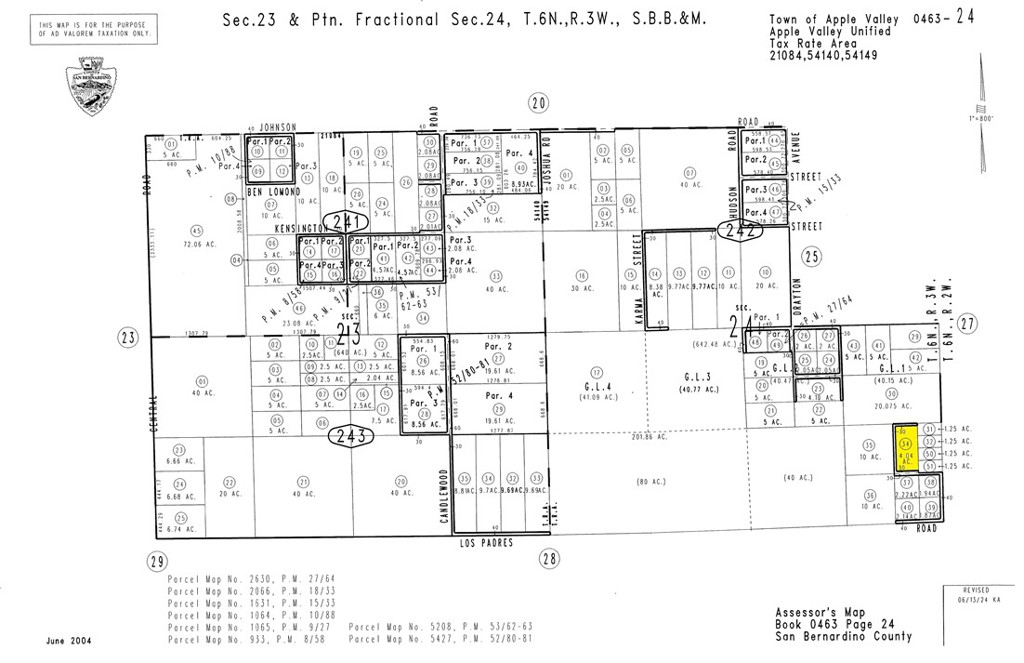 0 unknown - 0463-242-34-0000, Apple Valley, CA 92307 — photo 1