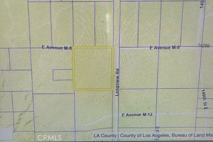 0 Cor Longview Rd/ Drt road, Palmdale, CA 93591 — photo 1