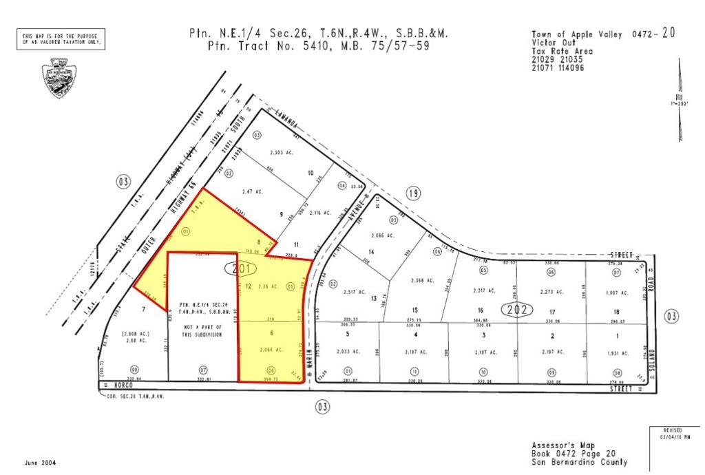 0 Frontage Rd, Apple Valley, CA 92307 — photo 1