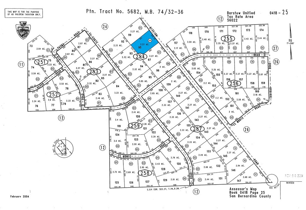 0 SLASH-X RANCH Rd #3, Apple Valley, CA 92307 — photo 1