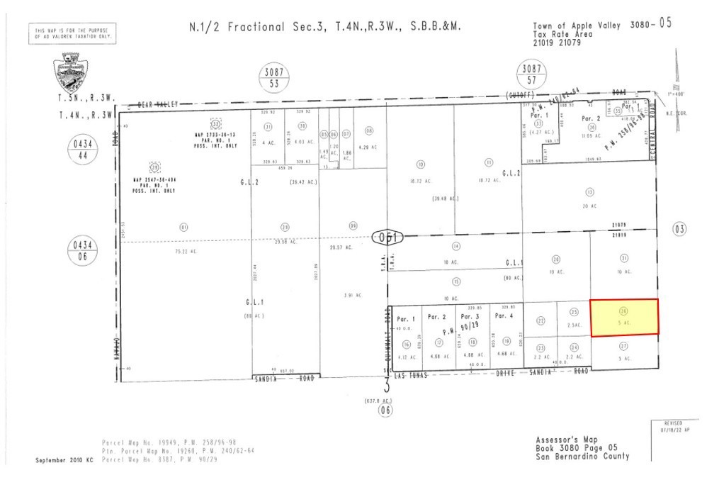 0 Central Road, Apple Valley, CA 92308 — photo 1