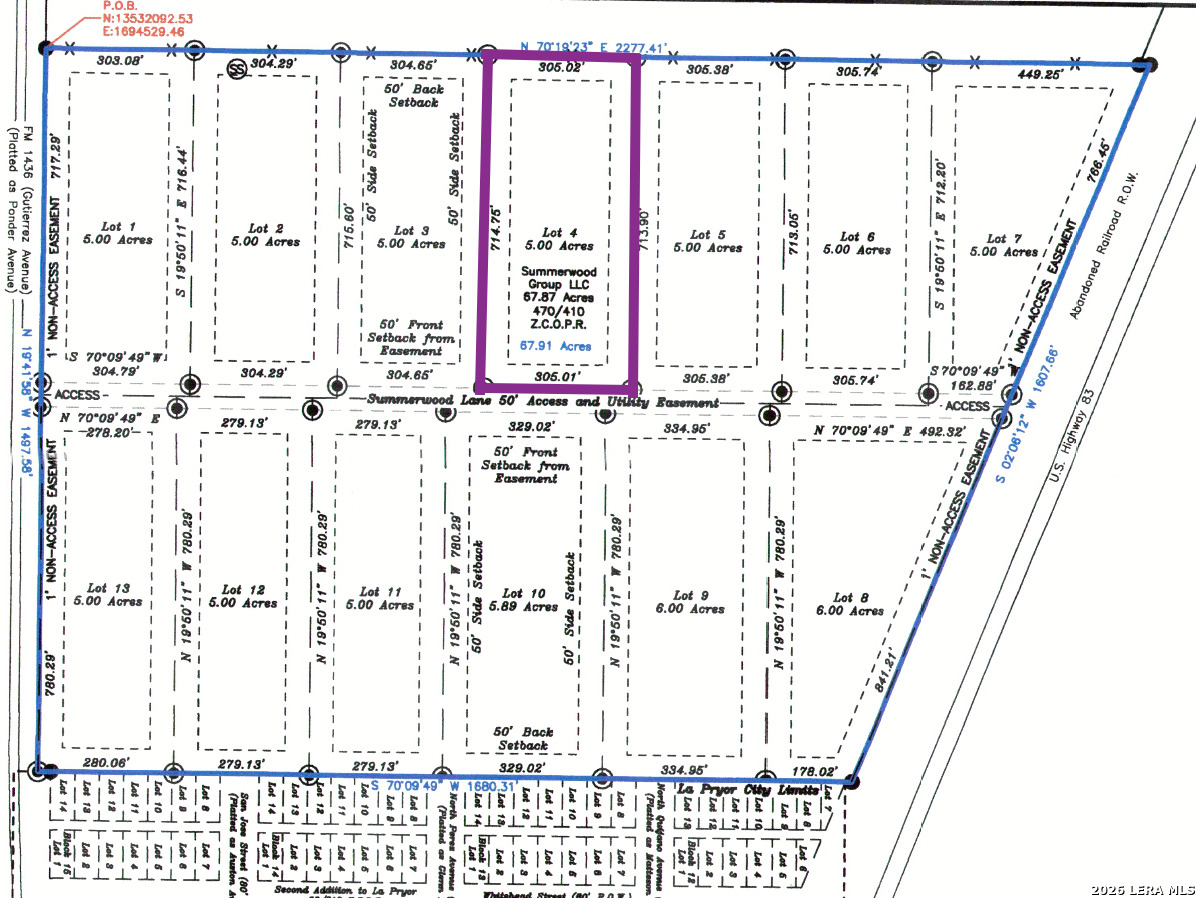 LOT 4 Summerwood Lane, La Pryor, TX 78872 — photo 1