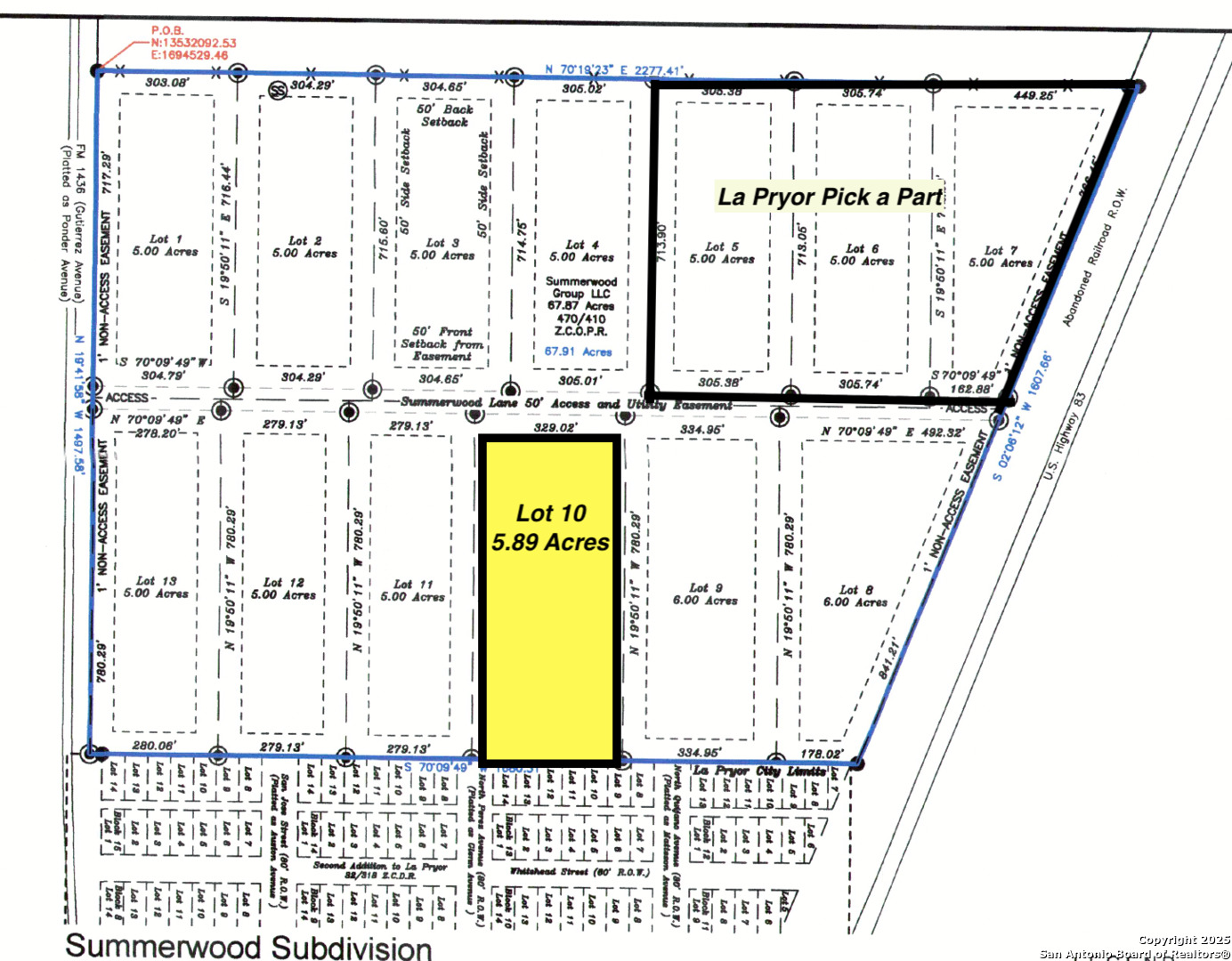 LOT 10 Summerwood Lane, La Pryor, TX 78872 — photo 1