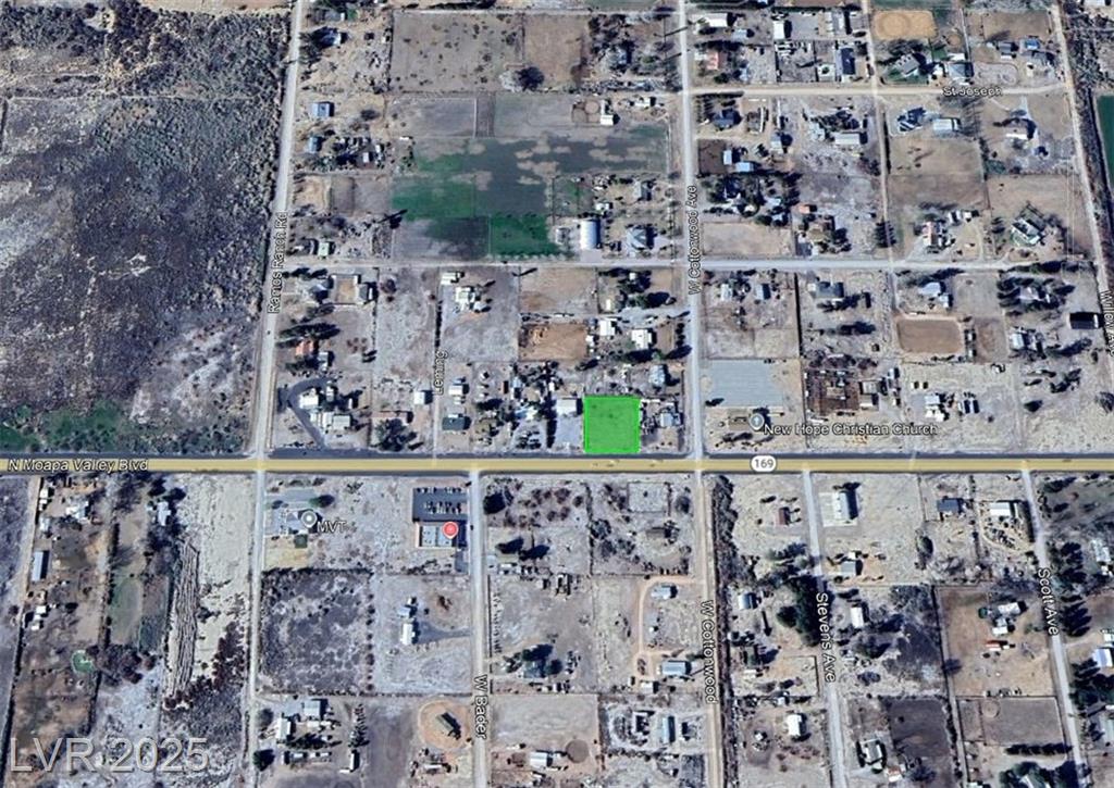 Moapa Valley Blvd near Cottonwood