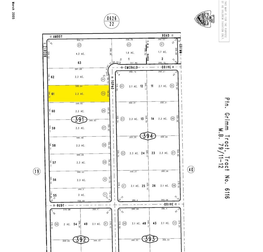 0 Topaz, 29 Palms, CA 92277 — photo 1