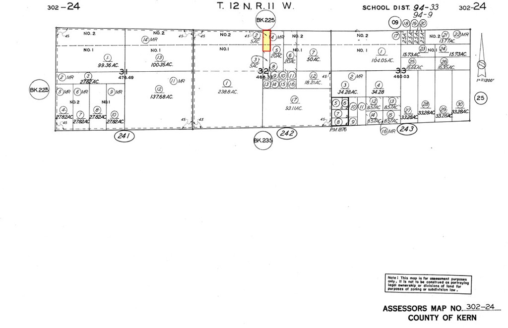 36 Street North of Rosewood Blvd East Hwy. 58, Mojave, CA 93505 — photo 1