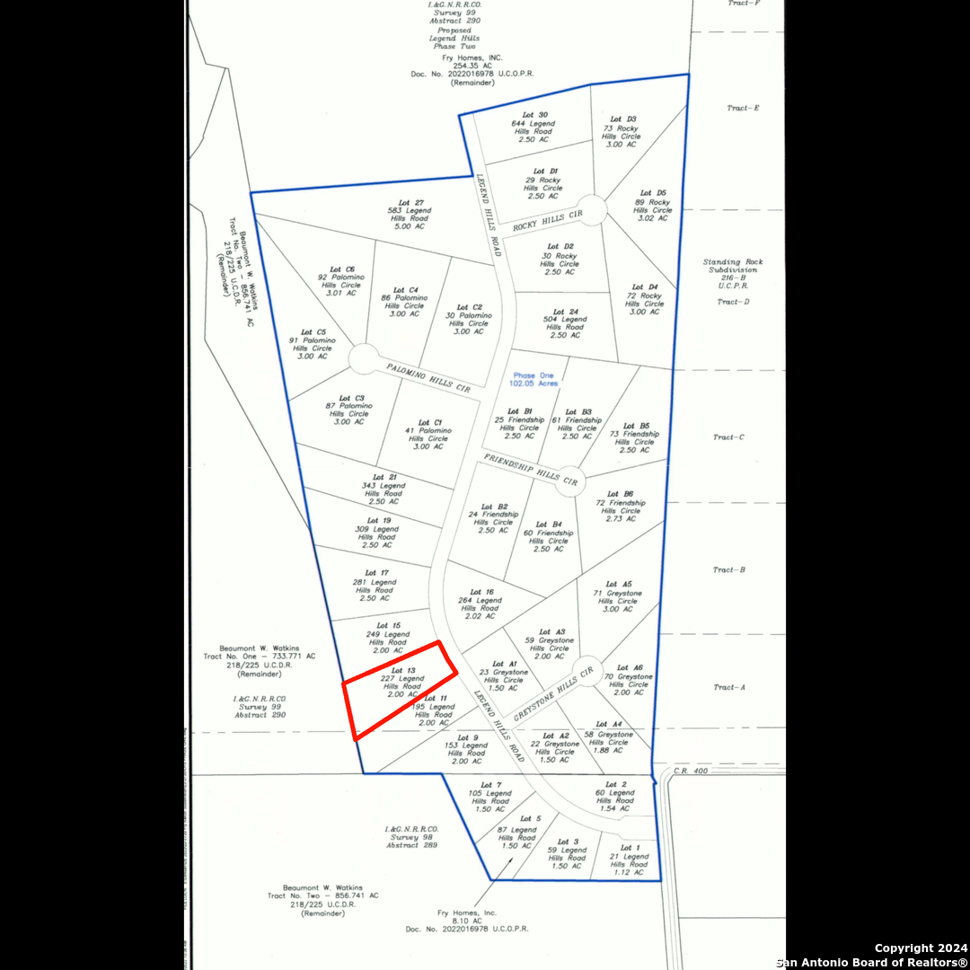 227 LEGEND HILLS RD, ,  78801 — photo 1