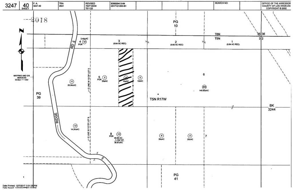 0 Vac Ridge Road, Castaic, CA 91384 — photo 1