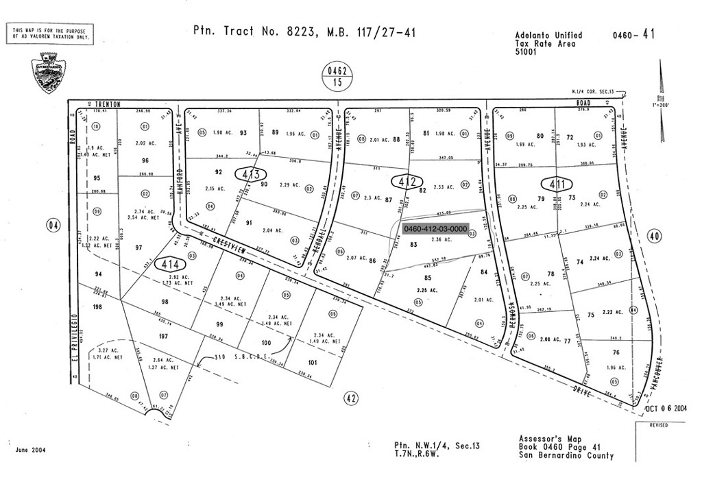 0 Hermosa, Adelanto, CA 92301 — photo 1