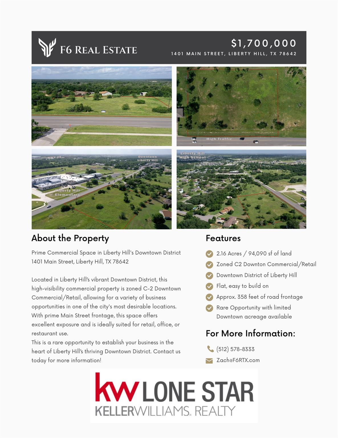1401  Main St, Liberty Hill, TX 78642 — photo 1
