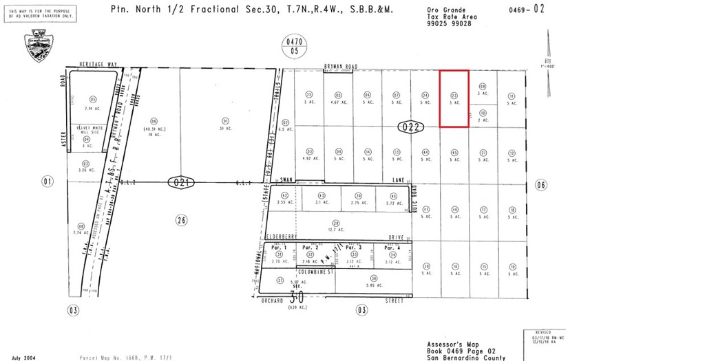 0 Bryman Road, Other, CA 92368 — photo 1