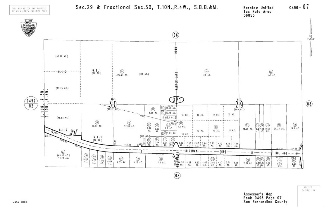 0 No address, Hinkley, CA 92347 — photo 1