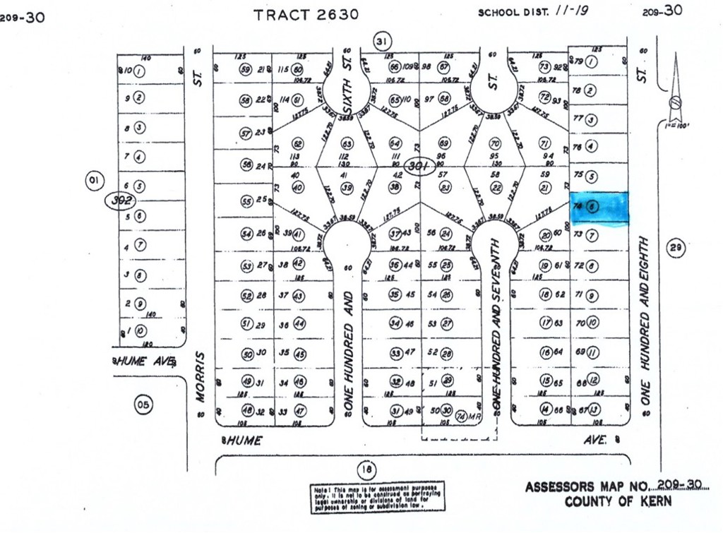 0 108th Street, California City, CA 93505 — photo 1