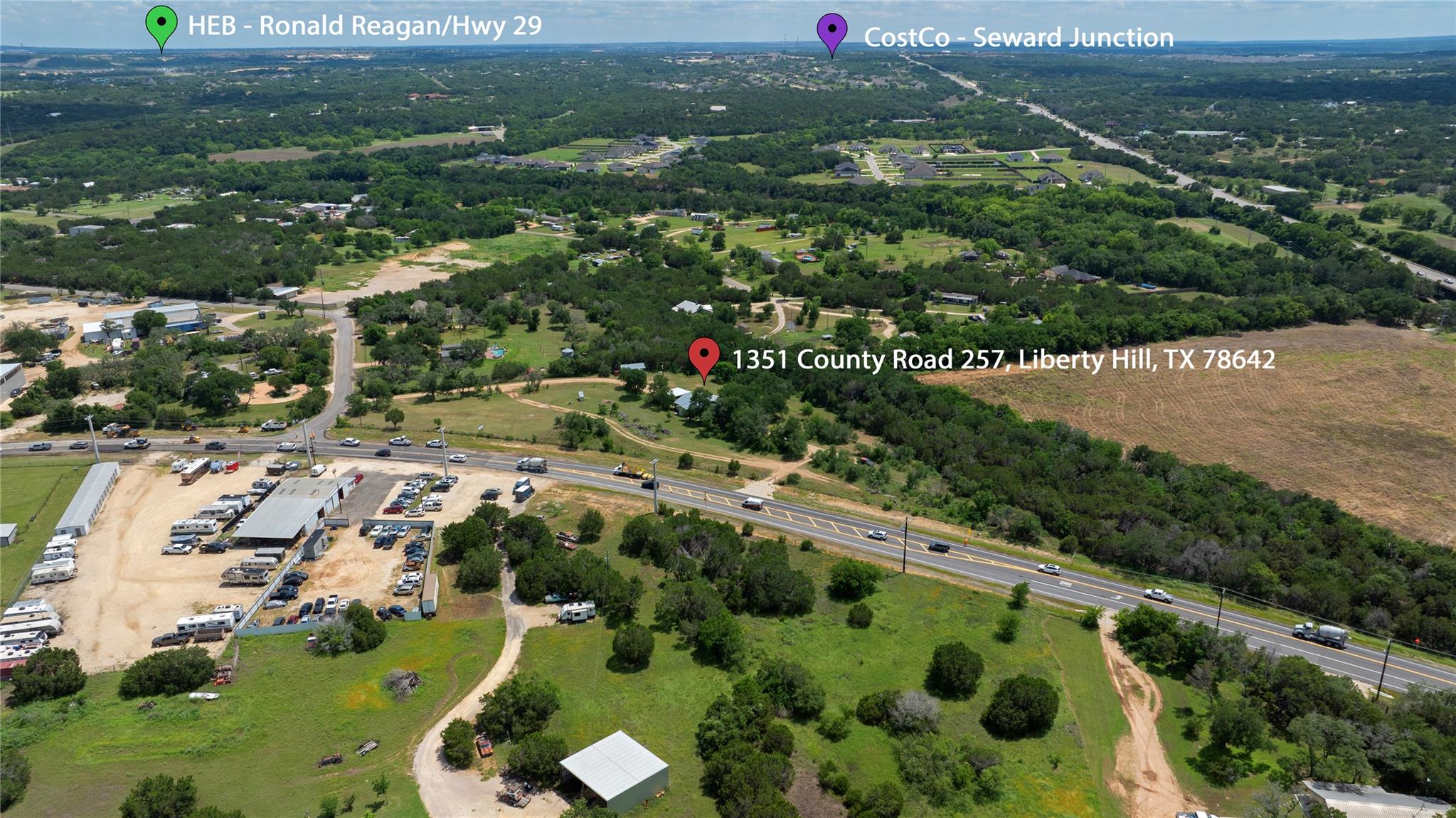 1351 County Road 257, Liberty Hill, TX 78642 — photo 1