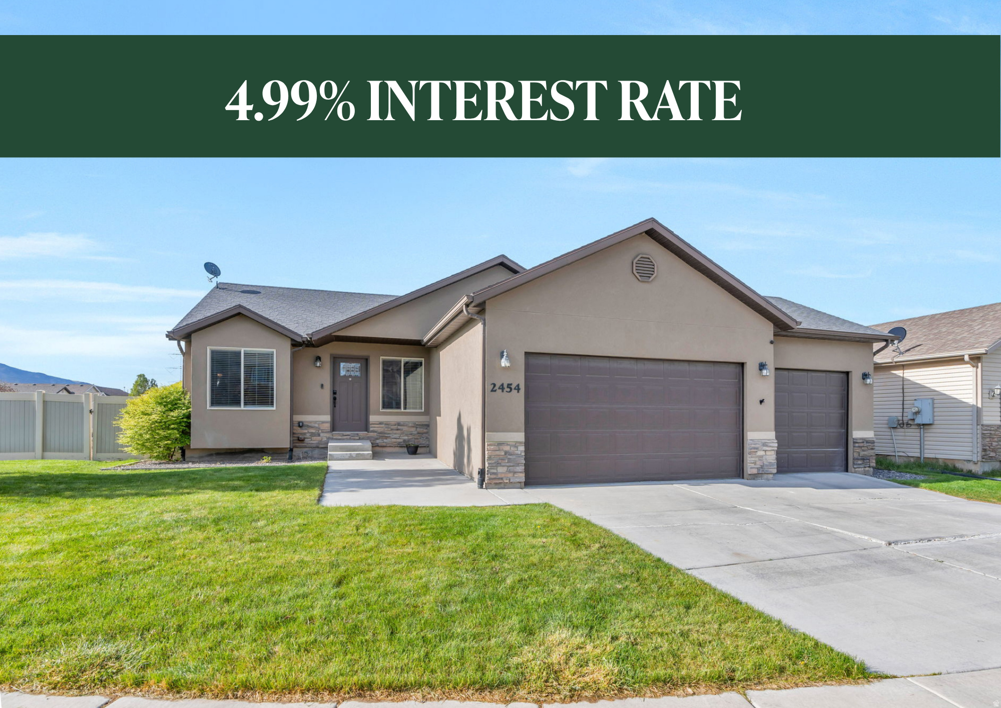 2454 E OX YOKE DR, Eagle Mountain, UT 84005 — photo 1