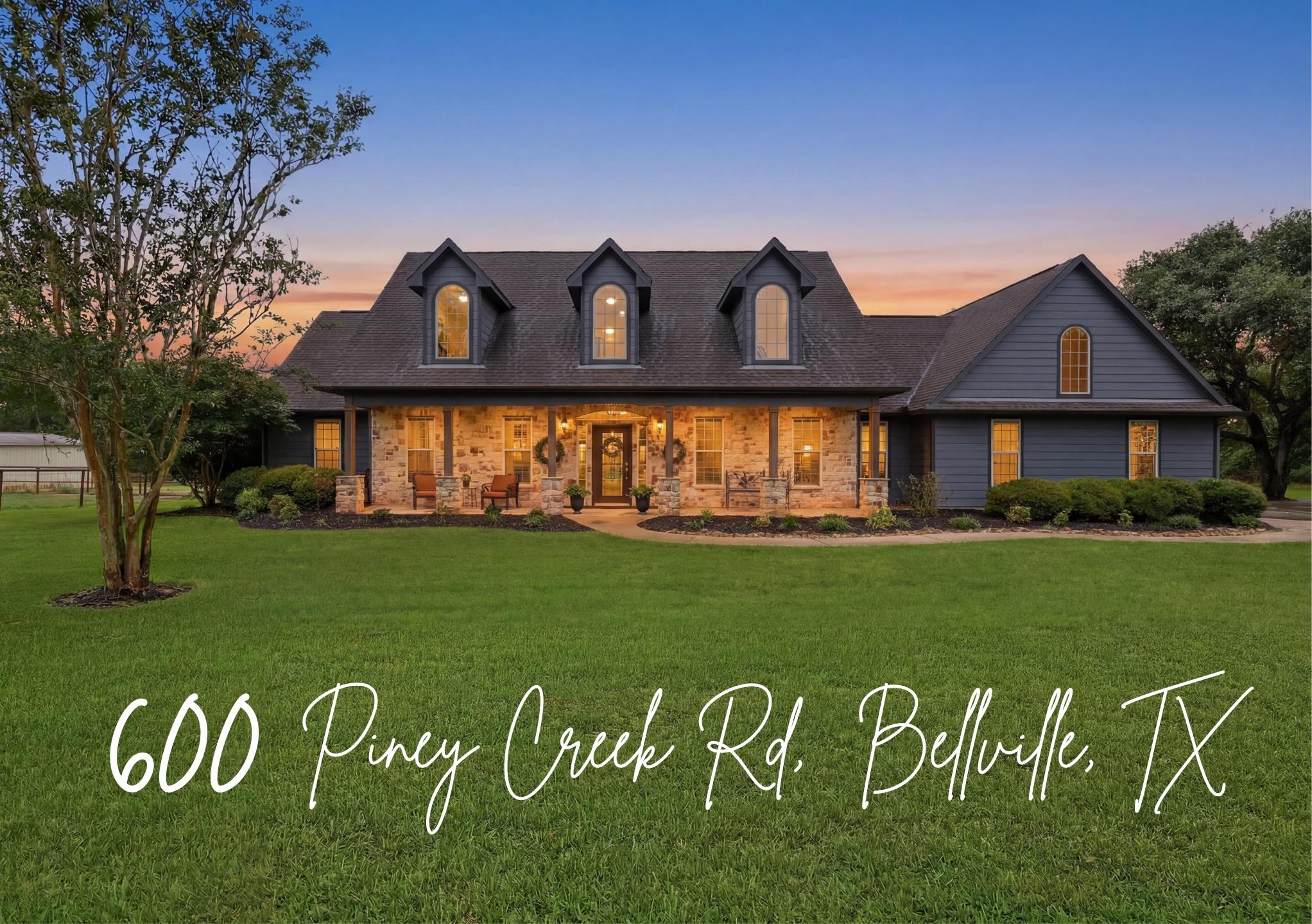 600 Piney Creek, Bellville, TX 77418 — photo 1