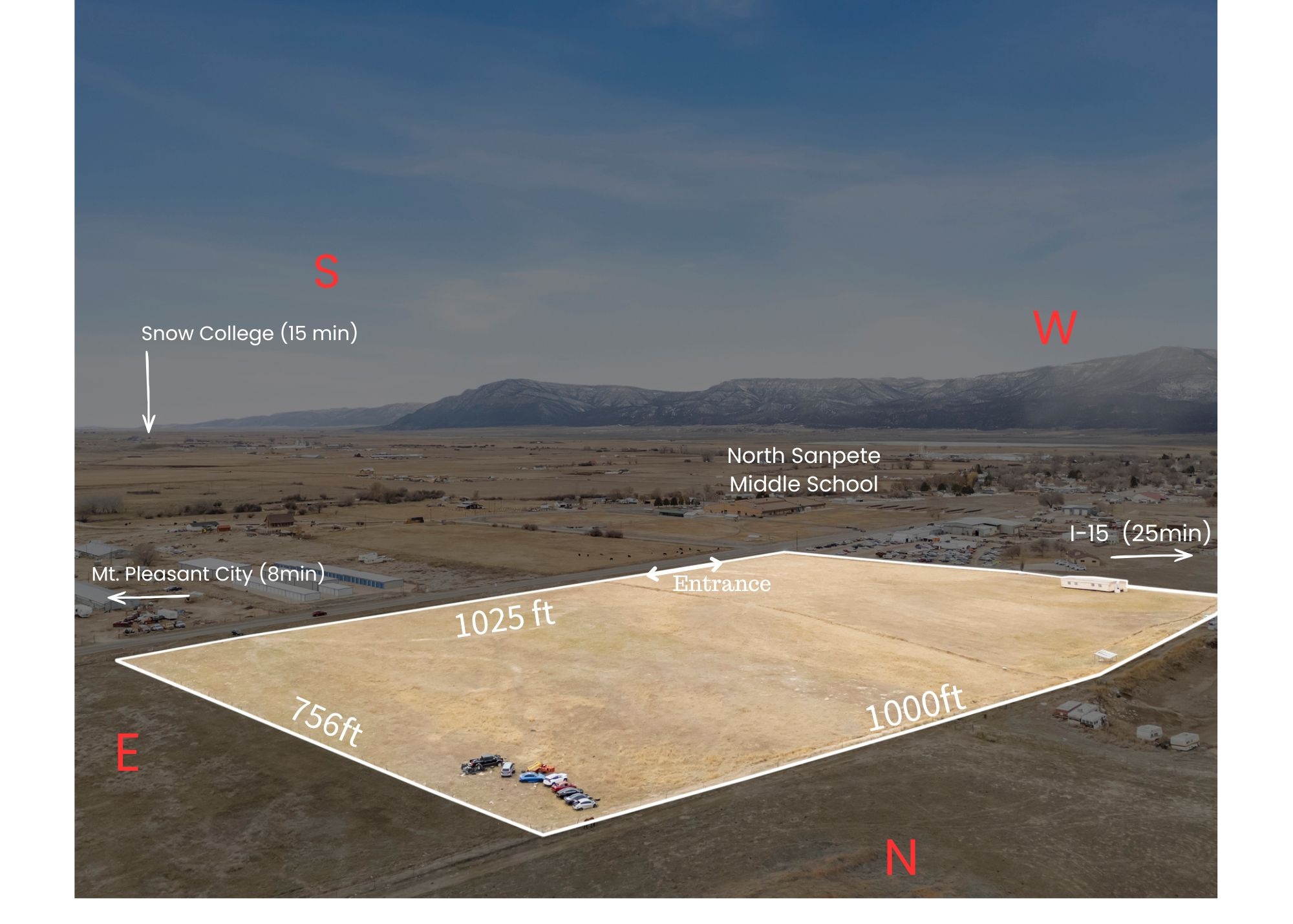 1 RACE TRACK RD, Moroni, UT 84646 — photo 1