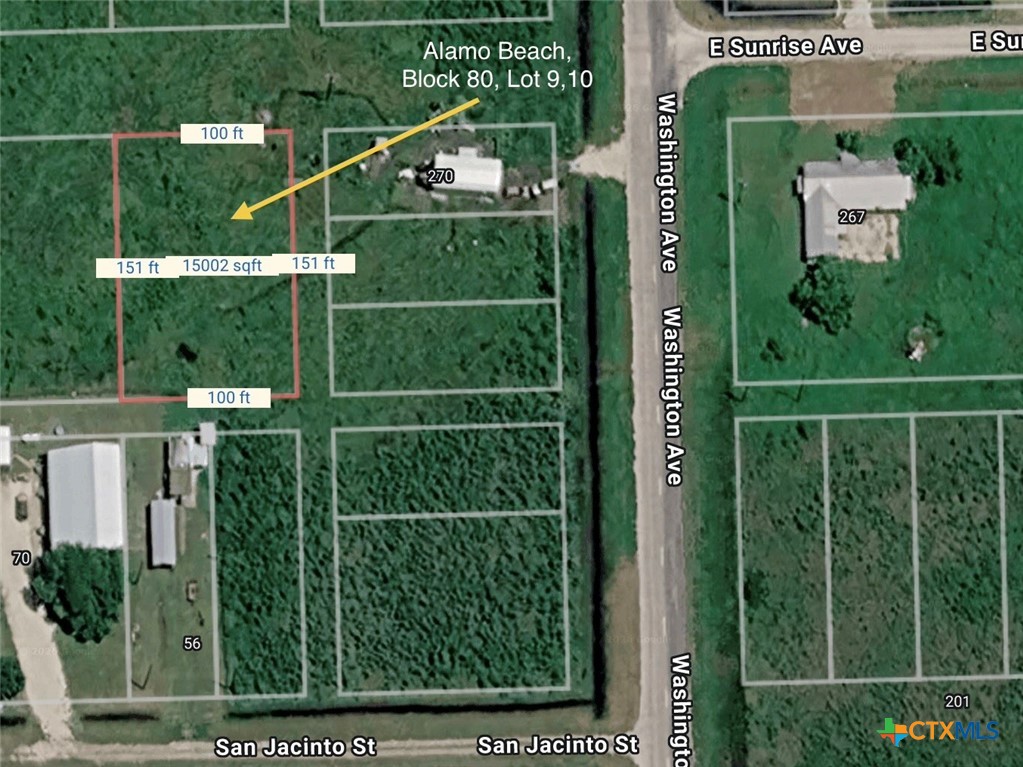TBD ALAMO BEACH BLOCK 80, LOT 9,10, Port Lavaca, TX 77979 — photo 1
