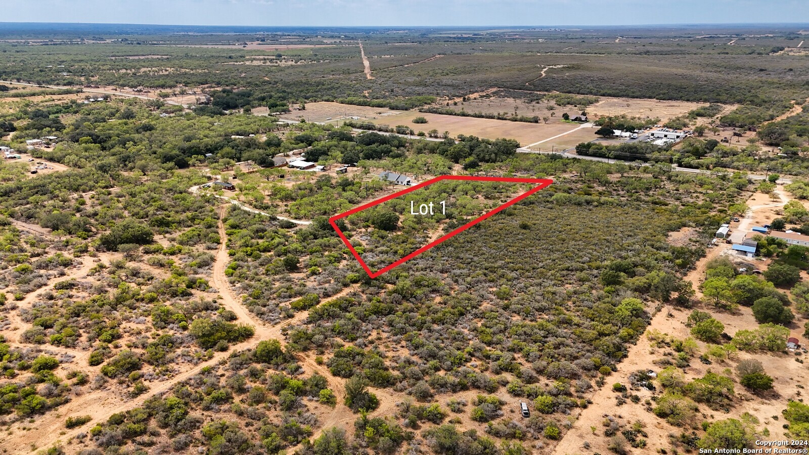 0 FM 1343 Lot 1, , 78016 — photo 1
