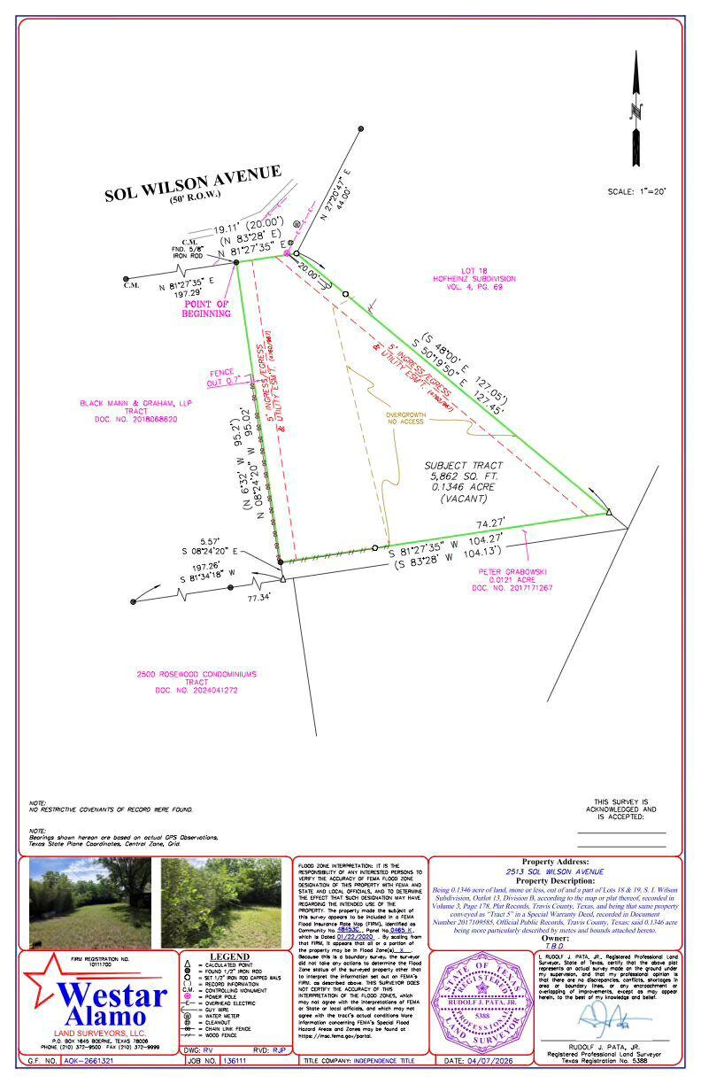 2513 Sol Wilson, Austin, TX 78702 — photo 1