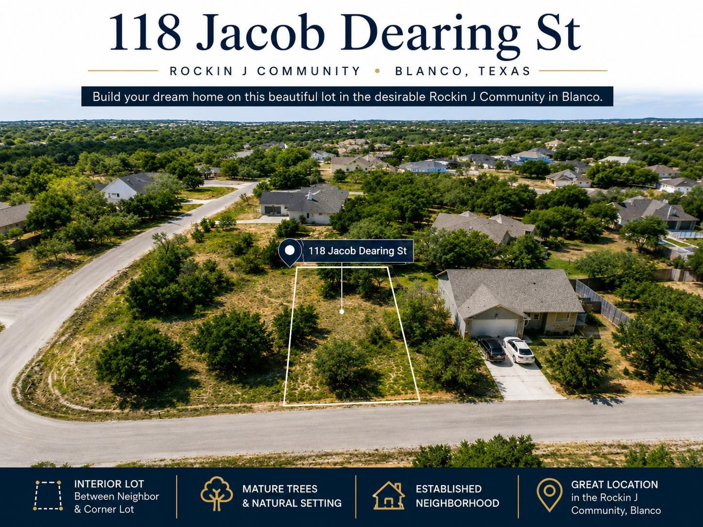 118 Jacob Dearing, Blanco, TX 78606 — photo 1