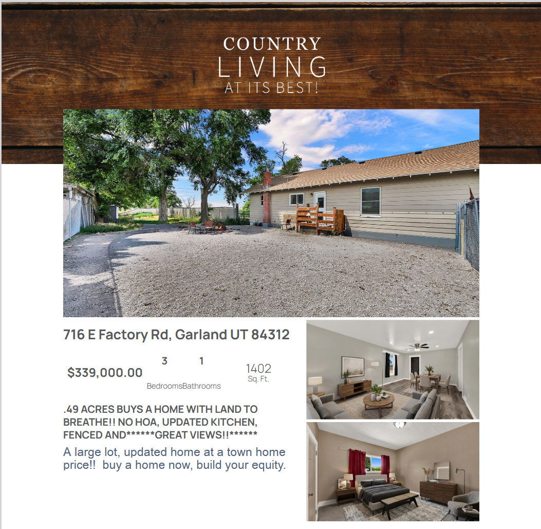 716 E FACTORY ST, Garland, UT 84312 — photo 1