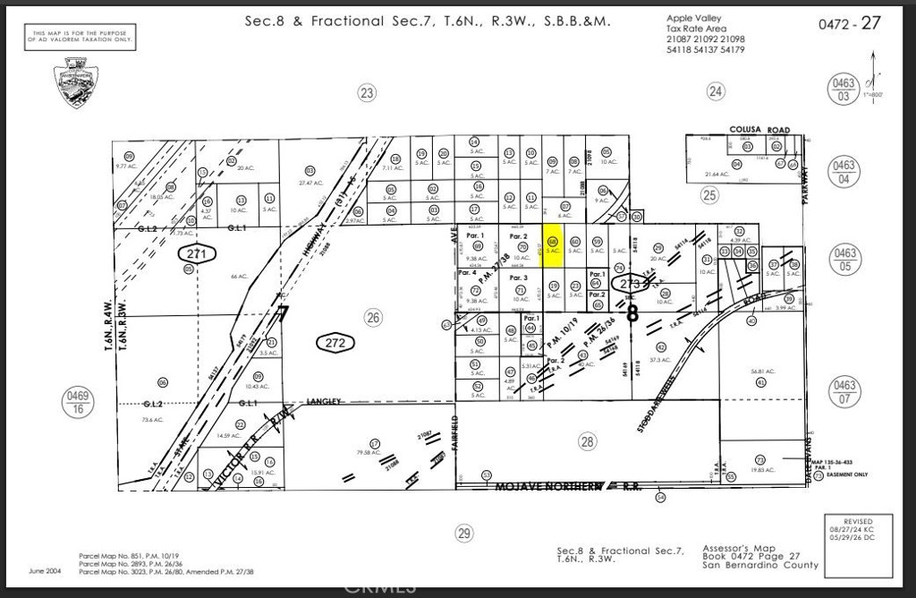 0 Fairfield(east of) Avenue, Apple Valley, CA 92307 — photo 1