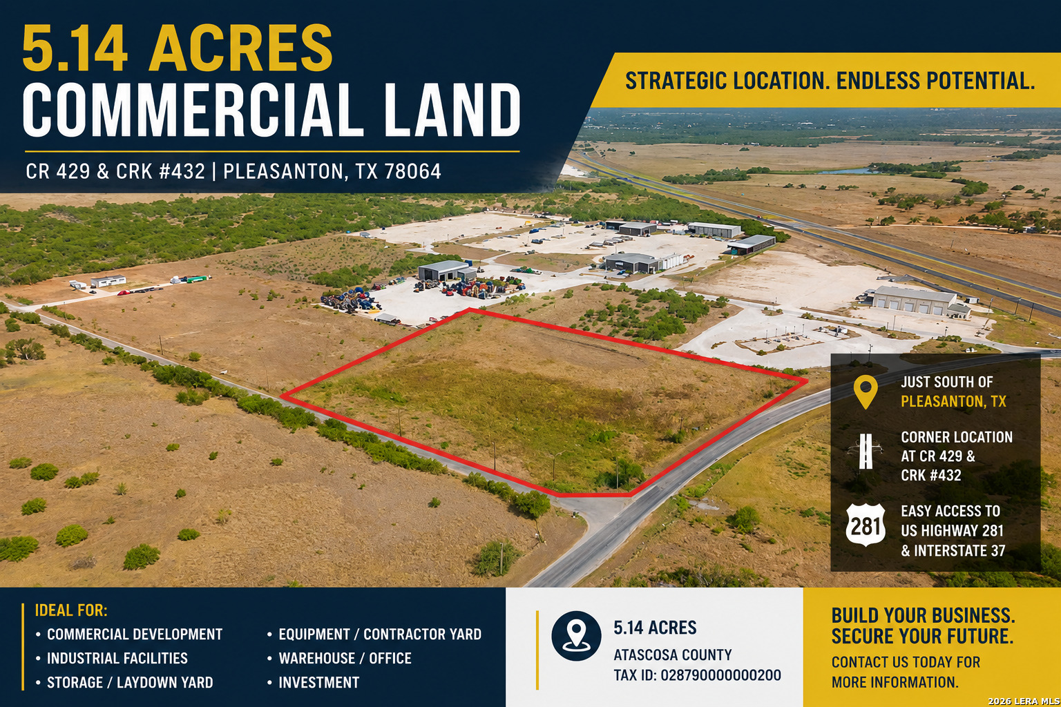 Cr 429 & Crk # 432, Pleasanton, TX 78064 — photo 1