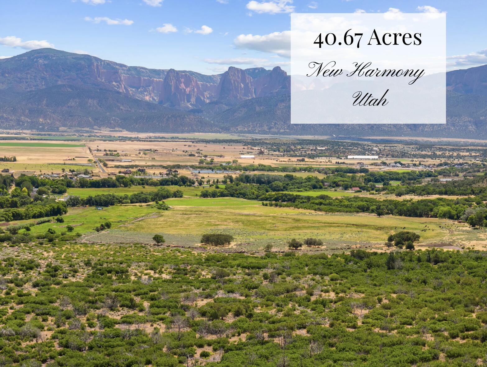 40.67 Acres | Parcel 3046-B-NS, New Harmony, UT 84757