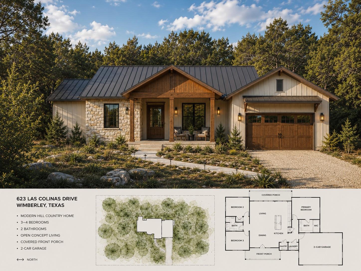 623 Las Colinas, Wimberley, TX 78676 — photo 1