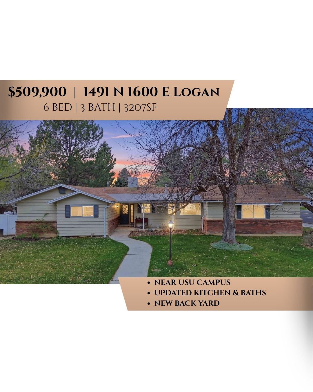 1491 N 1600 E, Logan, UT 84341 — photo 1