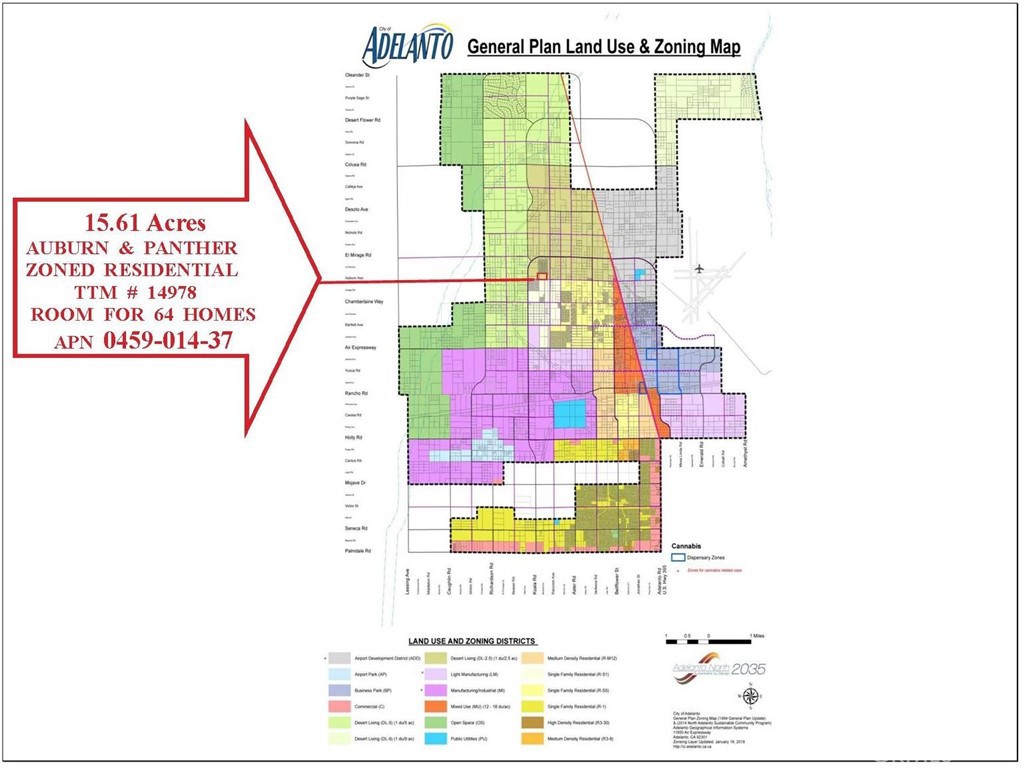 0 Auburn & Panther 15.61ac, Adelanto, CA 92301 — photo 1
