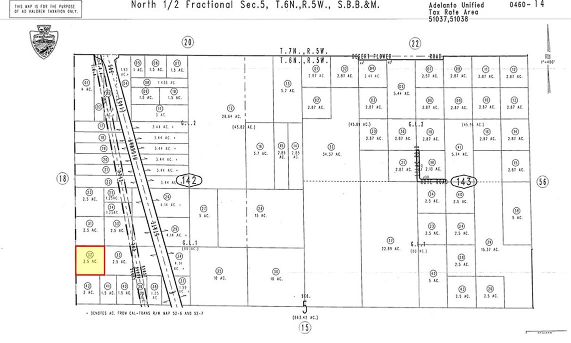 0 N Aster Road, Adelanto, CA 92301 — photo 1