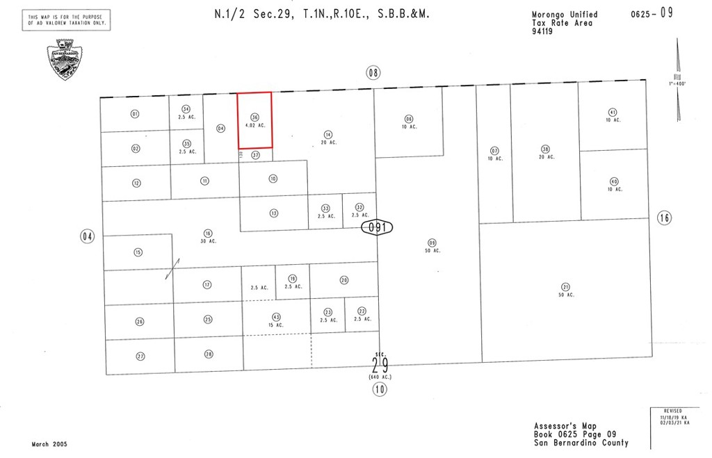 0 Two Mile Road, 29 Palms, CA 92277 — photo 1