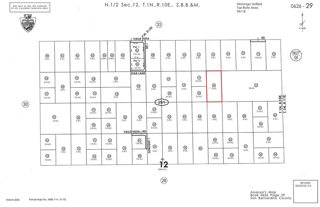 0 Pipe Line Road, 29 Palms, CA 92277 — photo 1