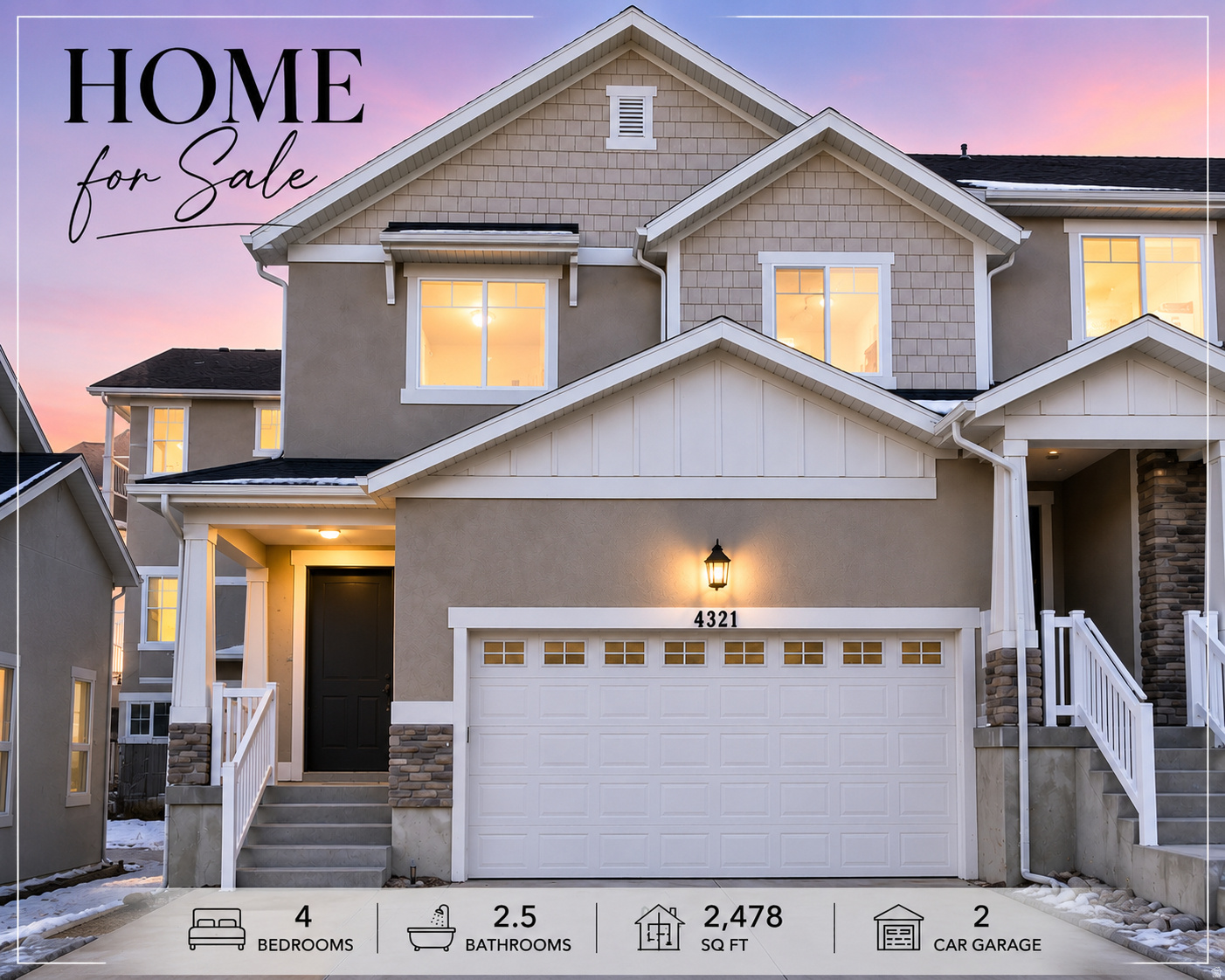 4321 W BURWELL LN, Herriman, UT 84096 — photo 1
