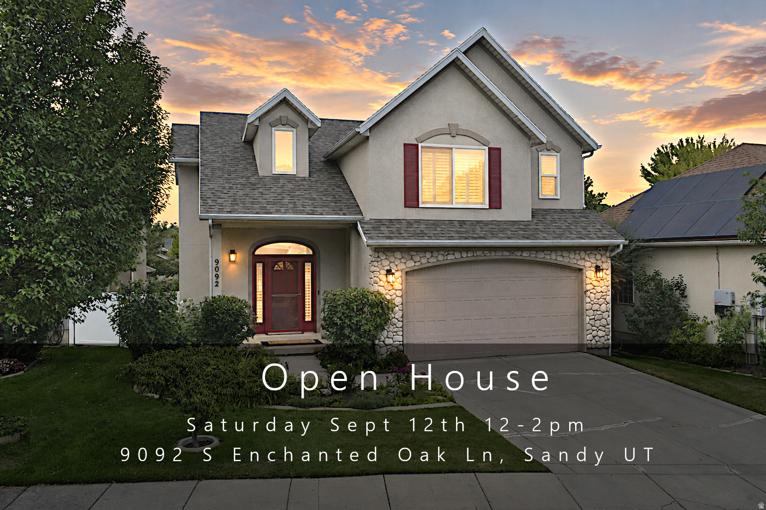 9092 S ENCHANTED OAK LN, Sandy, UT 84094 — photo 1