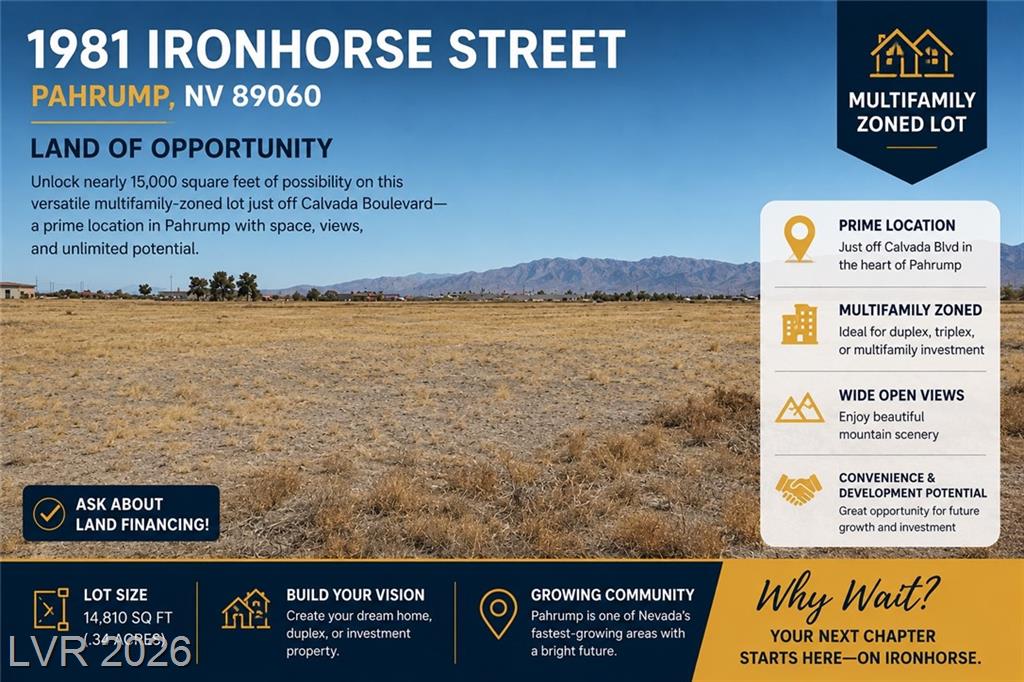1981 East Ironhorse Street, Pahrump, NV 89048 — photo 1