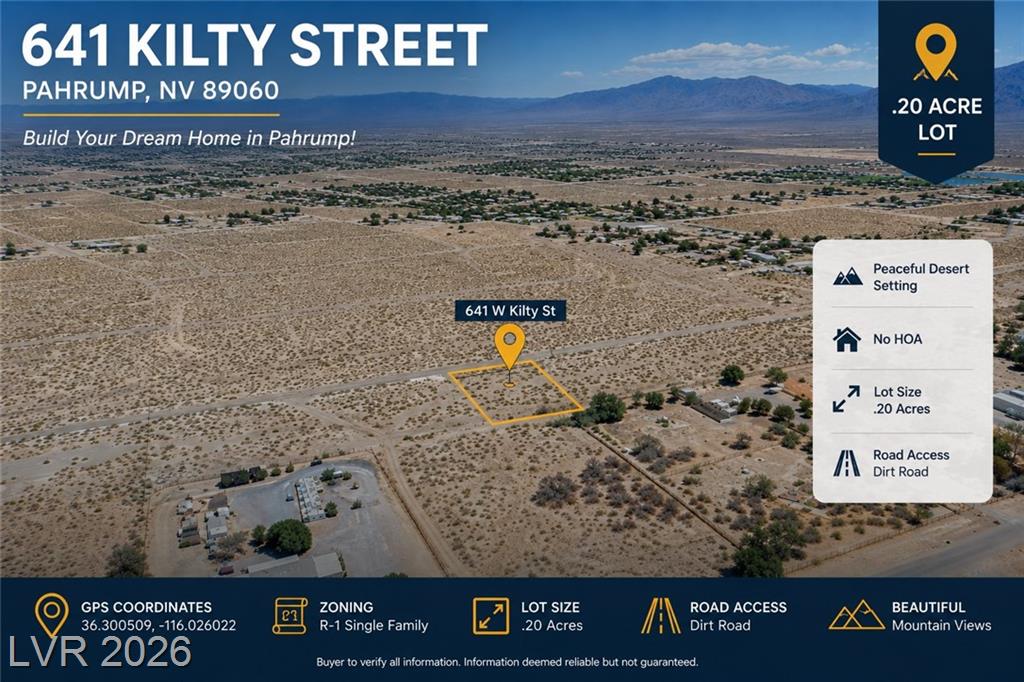 641 West Kilty Street, Pahrump, NV 89060 — photo 1