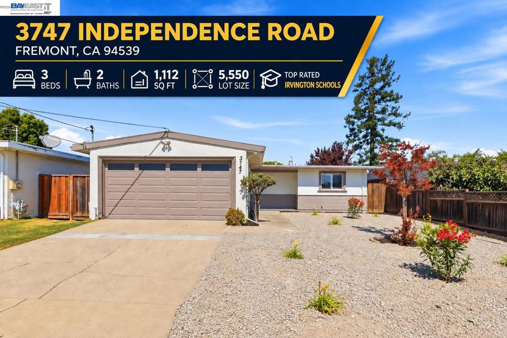3747 Independence Road, Fremont, CA 94538 — photo 1