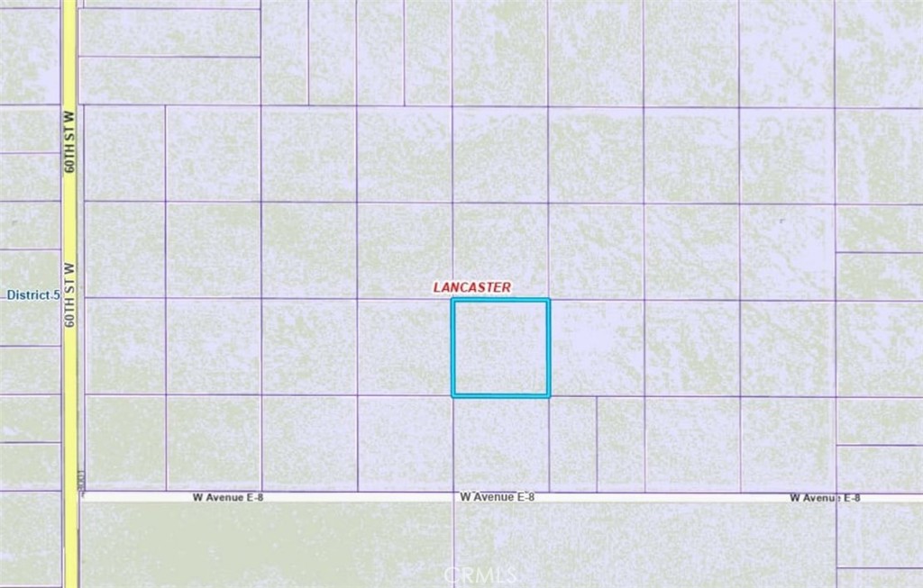 0 AVE E6 DRT VIC 57TH STW, Lancaster, CA 93536 — photo 1